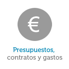 Presupuestos, contratos y gastos