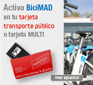 BiciMAD + Tarjeta Transporte: Formulario de inscripción abonado anual