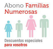 Abono familias numerosas