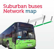 Suburban buses map